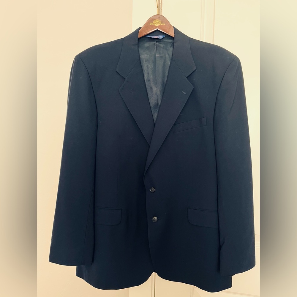 Pendleton 100% wool navy Blazer